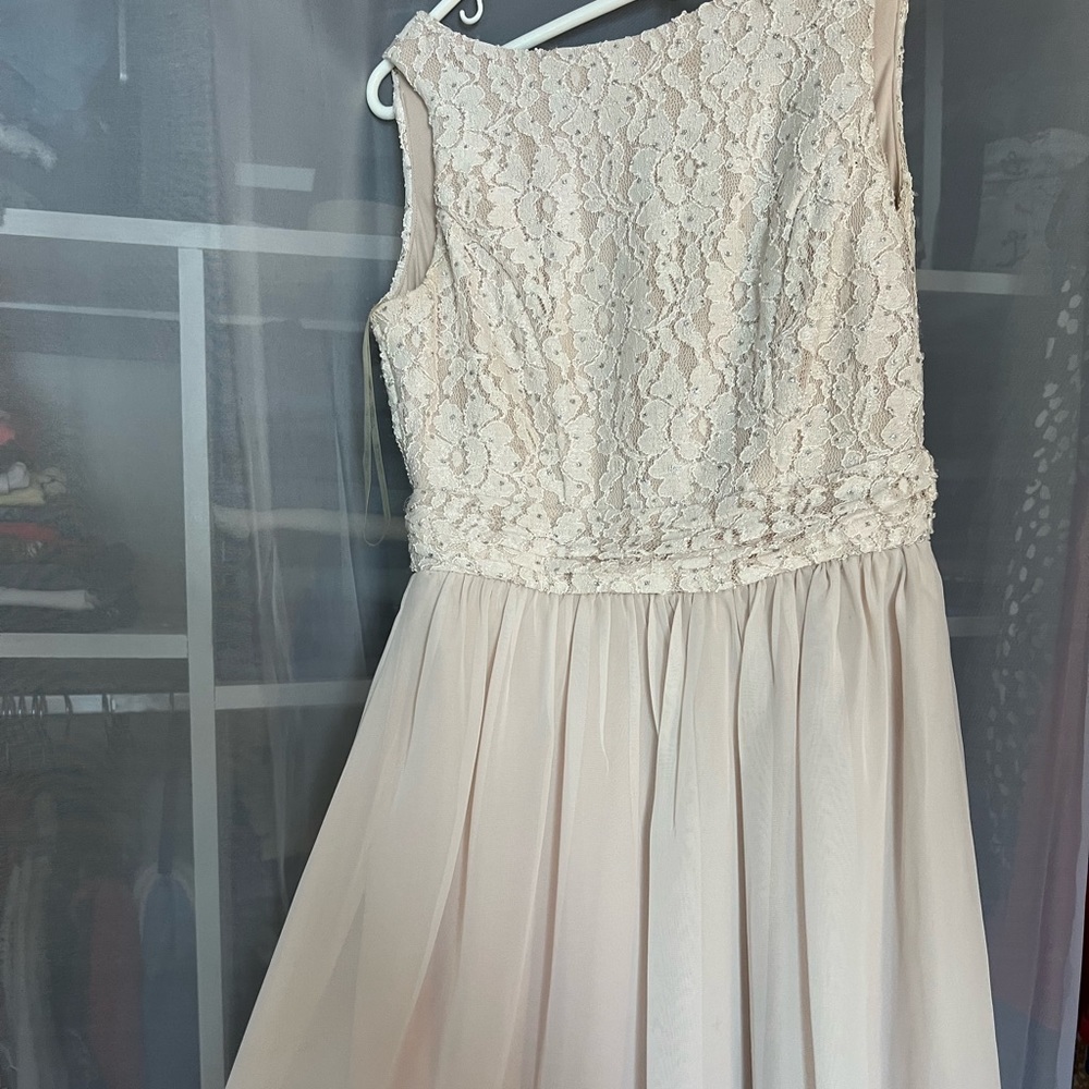 Worn once. Formal dress.